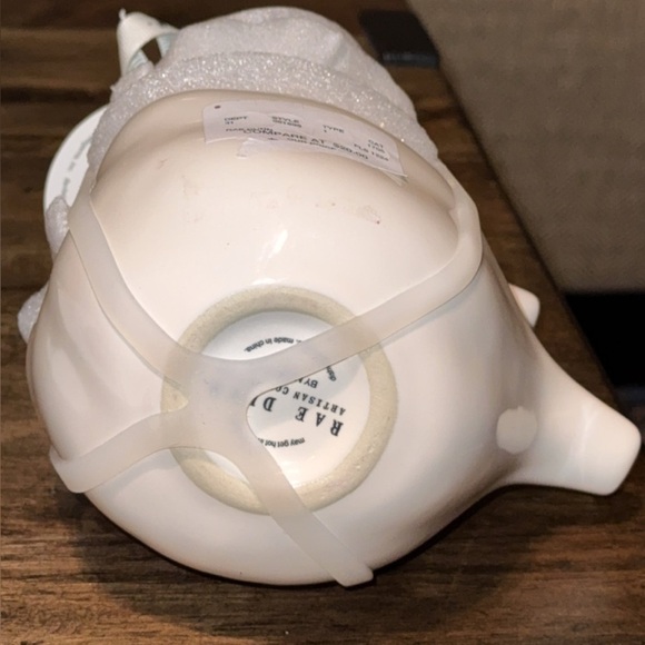 NWT Rae Dunn Artisan Magenta White Kitchen Ceramic Measuring Cups 4 PC Set - Picture 6 of 7